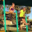 Watch This Dad Try and Imitate His Daughter’s Gymnastics Moves