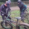 Watch These Guys Try and Get a Bike Unstuck From an Electric Fence