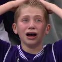 ‘Crying Northwestern Kid’ is All of Us Following First Weekend of Tournament [VIDEO]