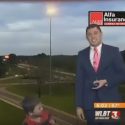 Watch This Kid Walk On-Camera and Fart On a TV Weatherman